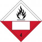 Flammable 4 Symbol- Sav Placard (250 X 250 Mm) 423968
