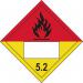 Flammable 5.2 Symbol- Sav Placard (250 X 250 Mm) 423971