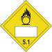 Oxidising 5.1 Symbol- Sav Placard (250 X 250 Mm) 423972