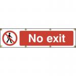 No Exit - Ban (1200 X 300 Mm) 423977