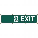 Exit Man Left (with Separatearrow) - Ban (1200 X 300 Mm) 423986