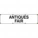 Antiques Fair - Ban (1200 X 300 Mm) 423994