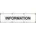 Information - Ban (1200 X 300 Mm) 423998