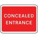 600 X 450 mm Dibond concealedentrance Road Sign (without Channel) 424036