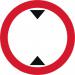 600 mm Dia. Dibond heightrestriction... Road Sign (with Channel) 424070