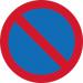600 mm Dia. Dibond no Waitingroad Sign (without Channel) 424078