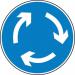 600 mm Dia. Dibond roundaboutroad Sign (without Channel) 424080