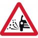 600 mm Tri. Dibond loosegravel Road Sign (without Channel) 424099
