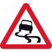 600 mm Tri. Dibond slipperysurface Road Sign (with Channel) 424112