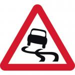 600 mm Tri. Dibond slipperysurface Road Sign (without Channel) 424113