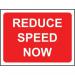 1050 X 750 mm Temporarysign & Frame - Reduce Speed Now 424155