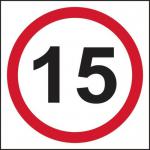 15 Mph (speed Limit)- Fmx (400 X 400 Mm) 424171