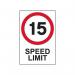 15 Mph Speed Limit- Fmx (400 X 600 Mm) 424173