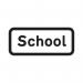 439 X 188 mm Dibond schoolroad Sign (without Channel) 424181