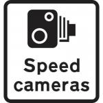 450 X 550 mm Dibond speedcameras Road Sign (without Channel) 424183
