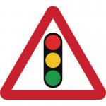 750 mm Tri Temporarysign - Traffic Lights 424262