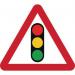 750 mm Tri Temporarysign - Traffic Lights 424262