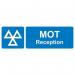 Mot Reception - 1.2 mm Recyclable Pp (600 X 200 Mm) 424326
