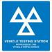 Mot Vehicle Testingstation - 1.2 mm Recyclable Pp (625 X 600 Mm) 424328