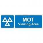 Mot Viewing Area- 1.2 mm Recyclable Pp (600 X 200 Mm) 424329