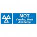 Mot Viewing Area Available- 1.2 mm Recyclable Pp (600 X 200 Mm) 424330