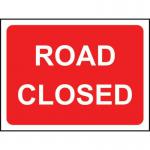 Road Closed - Classicroll Up Traffic Sign (1050 X 750 Mm) 424351