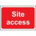 Site Access - 1.2 mm Recyclable Pp (600 X 400 Mm) 424370