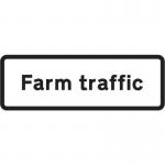 Supplementary Plate farmtraffic - Zin (860 X 360 Mm) 424378