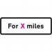 Supplementary Plate forx Miles - Zin (860 X 360 Mm) 424380