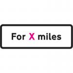 Supplementary Plate forx Miles - Zin (870 X 300 Mm) 424381