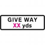 Supplementary Plate giveway Xx Yds - Zin (860 X 360 Mm) 424382