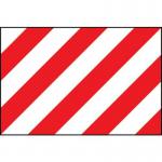 Red & White Warningpanel - Pp (600 X 400 Mm) 424433
