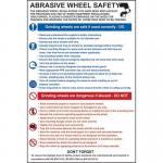 Safety Poster - Abrasivewheel - 1.2 mm Recyclable Pp (400 X 600 Mm) 424473