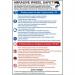 Safety Poster - Abrasivewheel - 1.2 mm Recyclable Pp (400 X 600 Mm) 424473