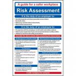 Safety Poster - Riskassessment - 1.2 mm Recyclable Pp (400 X 600 Mm) 424494