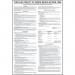 Safety Poster: Electricityat Work Regulations - 1.2 mm Recyclable Pp (400 X 600 Mm) 424502