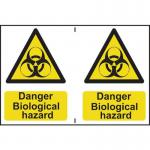 Danger Biologicalhazard - Sapp (300 X 200 Mm) 424509