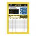 Covid-19 Cleaning Inspectioninsert - Pp (210 X 297 Mm) Pack of 5 424513