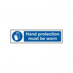 Hand Protection Mustbe Worn - Sapp (200 X 50 Mm) 424523