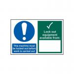 This Machine Must Be Locked Out...- 1.2 mm Recyclable Pp (300 X 200 Mm) 424601