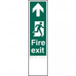Fire Exit Man Right Arrowup - Taktyle (75 X 300 Mm) 424607