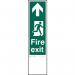 Fire Exit Man Right Arrowup - Taktyle (75 X 300 Mm) 424607