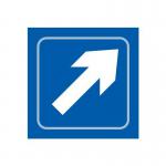 Arrow Graphic (diagonal)- Taktyle (150 X 150 Mm) 424616