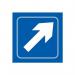 Arrow Graphic (diagonal)- Taktyle (150 X 150 Mm) 424616