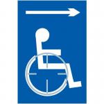 Disabled Arrow Right- Taktyle (150 X 225 Mm) 424632