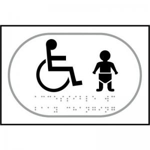 Disabled Baby Change Graphic - Taktyle 225 X 150mm 424633