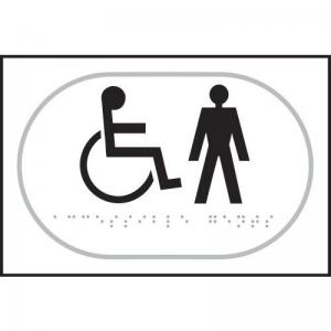 Disabled Gentlemen Graphic - Taktyle 225 X 150mm 424635