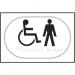Disabled Gentlemen Graphic- Taktyle (225 X 150 Mm) 424635