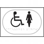 Disabled Ladies Graphic- Taktyle (225 X 150 Mm) 424637