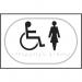 Disabled Ladies Graphic- Taktyle (225 X 150 Mm) 424637